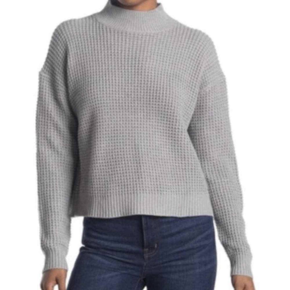 RDI Mock Neck Shaker Pullover Sweater, Size S​​​​​​​​​​​​